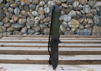 Mil-Tec Сгъваем нож DA35 Micarta 22 см маслиненозелен
