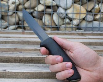 Mora of Sweden Bushcraft Black SRT нож, черен