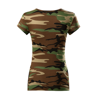 DRAGOWA дамска тениска Army Girl, камуфлаж, 150г/м2
