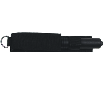 MFH Телескопична палка с калъф, черна, 56 см