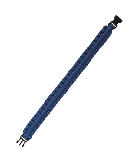 Mil-tec Survival Гривна от паракорд, 15 мм, синя