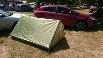 MFH Minipack Палатка за 2 души BW Tarn 213x137x97 см