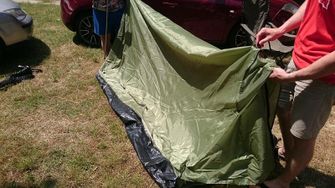 MFH Minipack Палатка за 2 души маслиновозелено 213x137x97 см