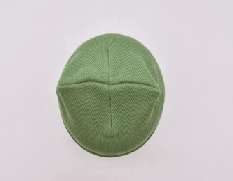 WARAGOD Thorborg Плетена шапка, зелена 