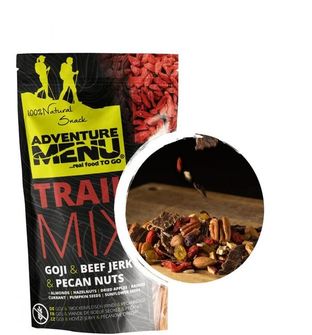 Adventure Menu Смес от червена боровинка, пуешко джърки, орехи, 100 г