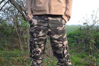Мъжки изолирани панталони Loshan Ignacio, горски камуфлаж