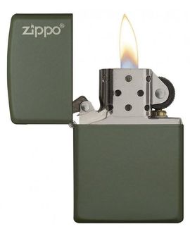 Zippo Бензинова запалка маслиненозелен мат