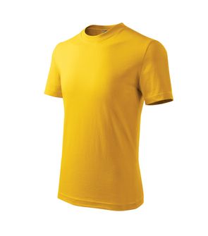 Malfini Classic детска тениска, жълта, 160г/м2