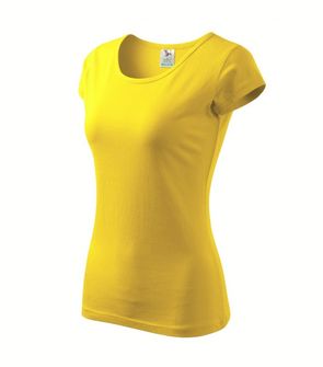 Malfini Pure дамска тениска, жълта, 150г/м2