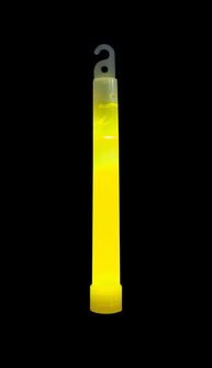 BasicNature Светеща пръчка 15 см жълта