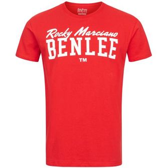 BENLEE Мъжка тениска с лого, червена