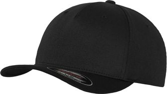 Brandit Flexfit 5 панелна шапка, черна