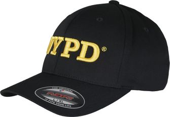 Brandit NYPD 3D лого Flexfit шапка, черна