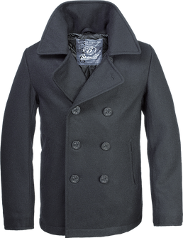 Brandit Pea Coat мъжко палто, черно