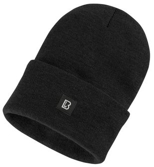 Brandit Rack удължена плетена шапка, черна