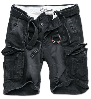 Brandit Shell Valley Heavy Vintage къси панталони, черни