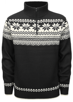 Пуловер Brandit Norwegian Troyer, черен