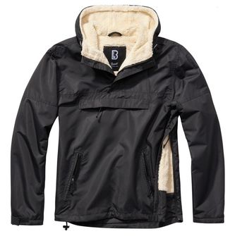 Brandit Windbreaker Sherpa яке, черно