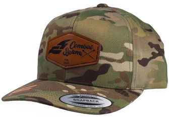 Combat Systems Flexfit Snapback Cap, многоцветна
