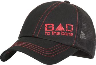 Direct Action Шапка с лого Bad To The Bone, черна