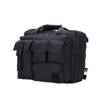 DRAGOWA Тактическа чанта за компютър, черна