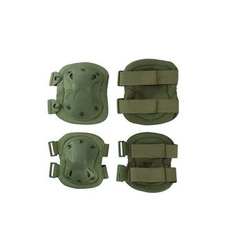 Тактически накрайници за колене и лакти Dragowa Tactical, зелени
