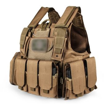 Тактическа бронежилетка DRAGOWA Tactical Heavy Duty Vest, Coyote