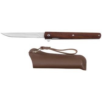 Нож Fox Outdoor Jack Тънък, за една ръка, с дървена дръжка