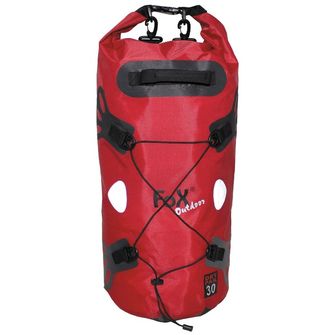 Fox Outdoor Водоустойчива чанта Dry Pak 30, червена