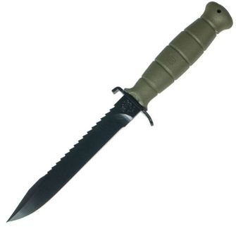 Нож за бойно поле GLOCK FM 81 с трион, зелен