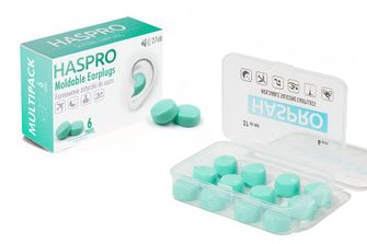 HASPRO 6P силиконови тапи за уши, ментолови