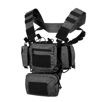 Helikon-Tex тактическа жилетка Training Mini Rig® Cordura®, черно-сив меланж