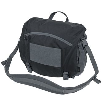 Helikon-Tex Градска чанта през рамо Large - Cordura - Черно / Сиво сянка