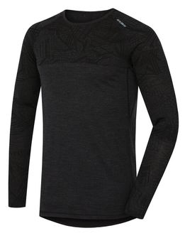 Husky Merino Thermal Underwear Мъжка тениска с дълъг ръкав Black
