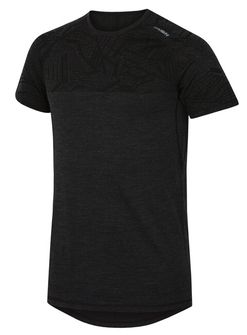 Husky Merino Thermal Underwear Мъжка тениска с къс ръкав Black
