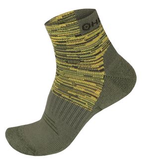 Чорапи за туризъм Husky каки/зелено