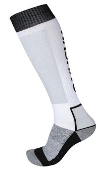 Husky Снежни вълнени чорапи бяло/черно