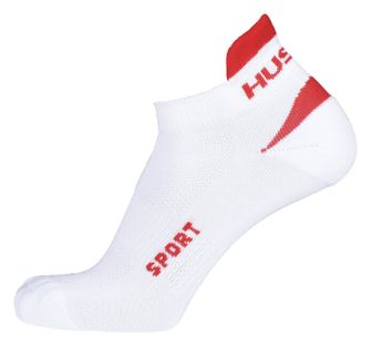 Чорапи Husky Sport бяло/червено