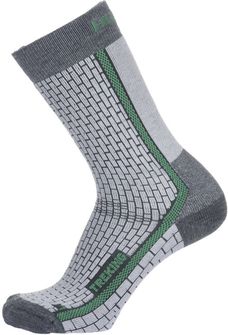 Husky Трекинг чорапи сиво/зелено