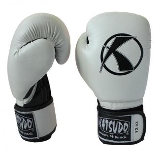 Katsudo Боксови ръкавици Punch, бели