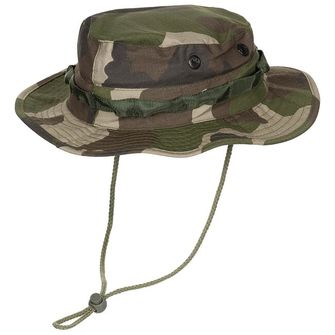 MFH Американска шапка GI Bush Rip stop с шнур за пристягане, CCE камуфлаж