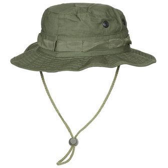 MFH Американска шапка GI Bush Rip stop с шнур за пристягане, OD green