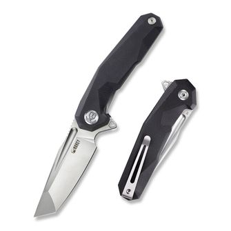 KUBEY Нож за затваряне Carve Black G10 (D2)