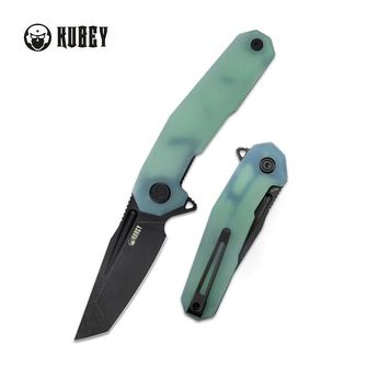 KUBEY Нож за затваряне Carve, стомана AUS 10, Jade