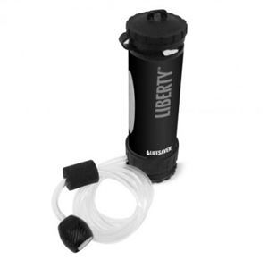 Lifesaver Бутилка за филтриране и пречистване на вода, 400 мл, черна