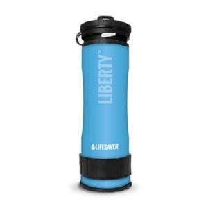 Lifesaver Бутилка за филтриране и пречистване на вода, 400 мл, синя