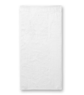 Malfini Bamboo Bath Towel хавлиена кърпа 70х140см, бяла