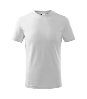 Детска тениска Malfini Basic, бяла