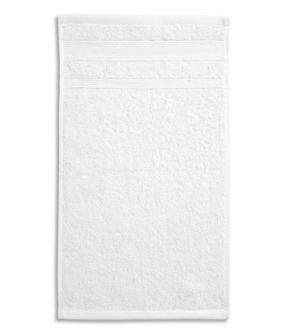Malfini Organic малка хавлиена кърпа 30x50см, бяла