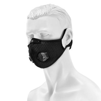 Мрежеста маска против мъгла Maraton - черна